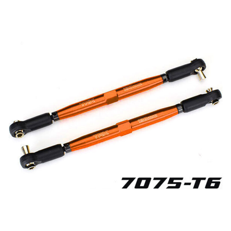 Traxxas TUBES 157 mm Orange Aluminum Toe Links (2) TRA7748-ORNG - 7748-orng-jpg Traxxas TUBES 157 mm Orange Aluminum Toe Links (2) TRA7748-ORNG