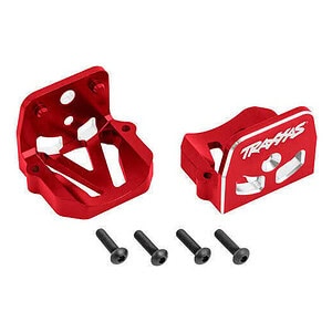 Traxxas Red Aluminum Motor Mounts (F&R) TRA7760-RED