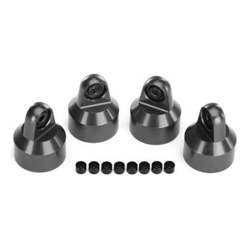 Traxxas Gray Aluminum GTX Shock Caps (4) TRA7764-GRAY - 7764-gray-jpg Traxxas Gray Aluminum GTX Shock Caps (4) TRA7764-GRAY