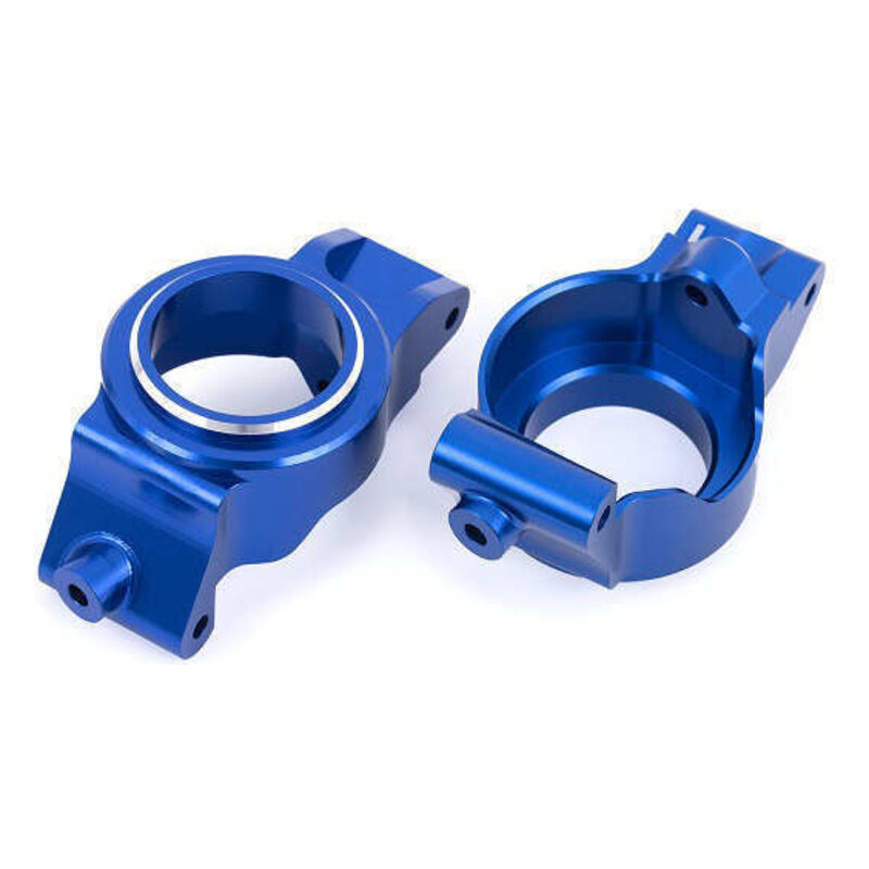 Traxxas X-Series Blue Aluminum Caster Blocks (L&R) TRA7832-BLUE - 7832-blue-jpg Traxxas X-Series Blue Aluminum Caster Blocks (L&R) TRA7832-BLUE