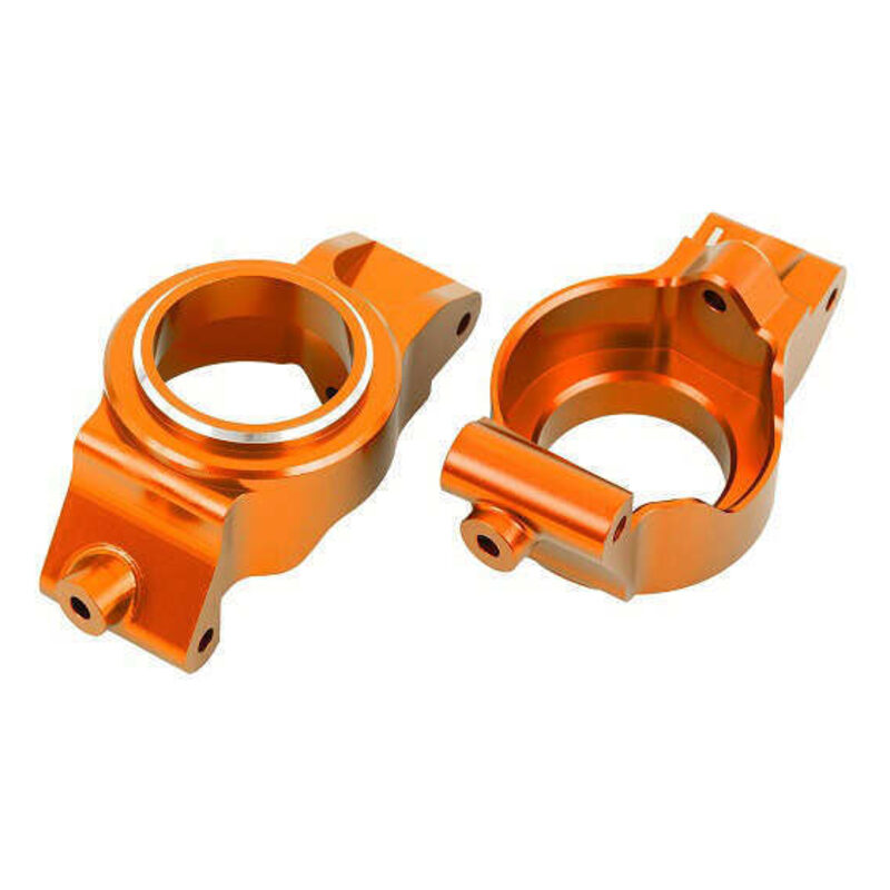 Traxxas X-Series Orange Aluminum Caster Blocks (L&R) TRA7832-ORNG - 7832-orng-jpg Traxxas X-Series Orange Aluminum Caster Blocks (L&R) TRA7832-ORNG