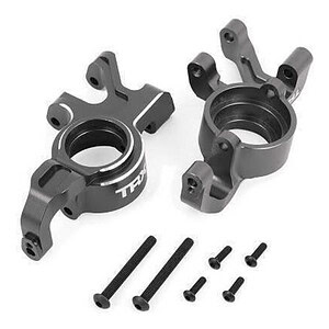 Traxxas X-Series Gray Aluminum Steering Blocks (L&R) TRA7836-GRAY