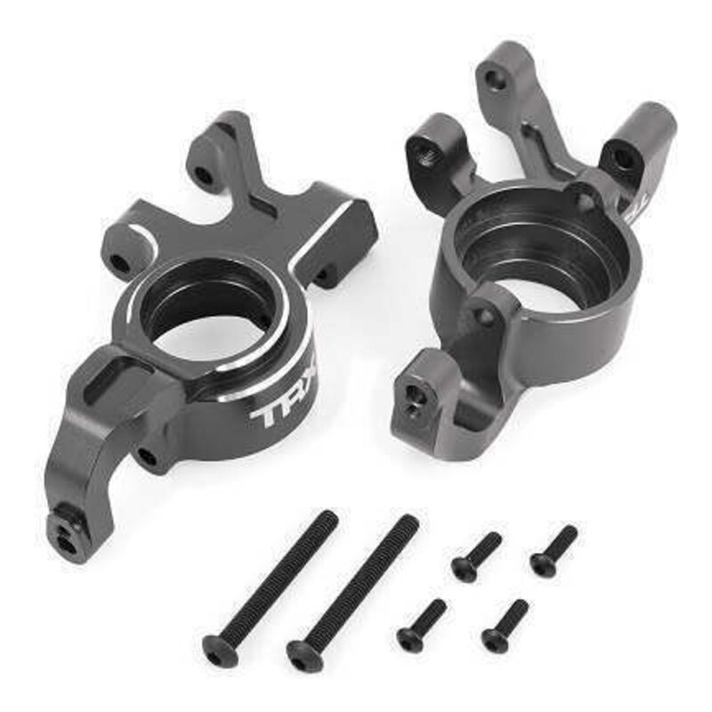 Traxxas X-Series Gray Aluminum Steering Blocks (L&R) TRA7836-GRAY - 7836-gray-jpg Traxxas X-Series Gray Aluminum Steering Blocks (L&R) TRA7836-GRAY