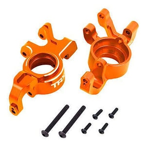 Traxxas X-Series Orange Aluminum Steering Blocks (L&R) TRA7836-ORNG