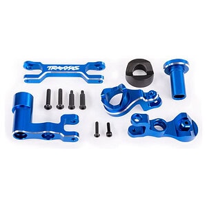 Traxxas X-Series Blue Aluminum Steering Bellcrank Assembly TRA7843-BLUE
