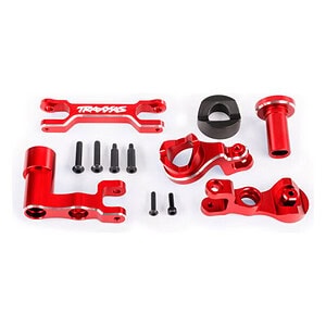 Traxxas X-Series Red Aluminum Steering Bellcrank Assembly TRA7843-RED