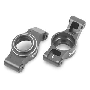 Traxxas X-Series Gray Aluminum Rear Stub Axle Carriers (L&R) TRA7852-GRAY