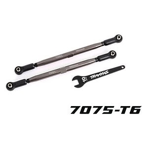 Traxxas Gray 188 mm WideMaxx TUBES Aluminum Toe Links TRA7897-GRAY