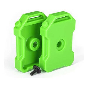Traxxas Green Replica Fuel Canisters (2) TRA8022-GRN