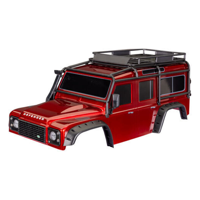 Traxxas TRX-4 Land Rover Defender Clipless Red Body TRA8050-RED