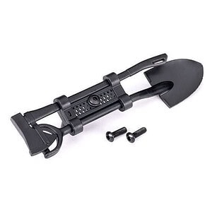 Traxxas Black Shovel and Axe with Mounting Hardware TRA8122-BLK