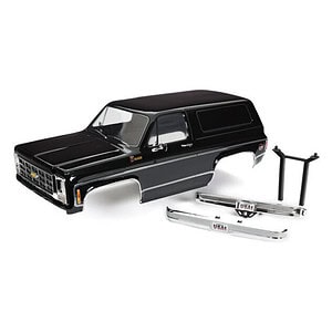 Traxxas TRX-4 1979 Chevrolet Blazer Black Clipless Body TRA8126-BLK