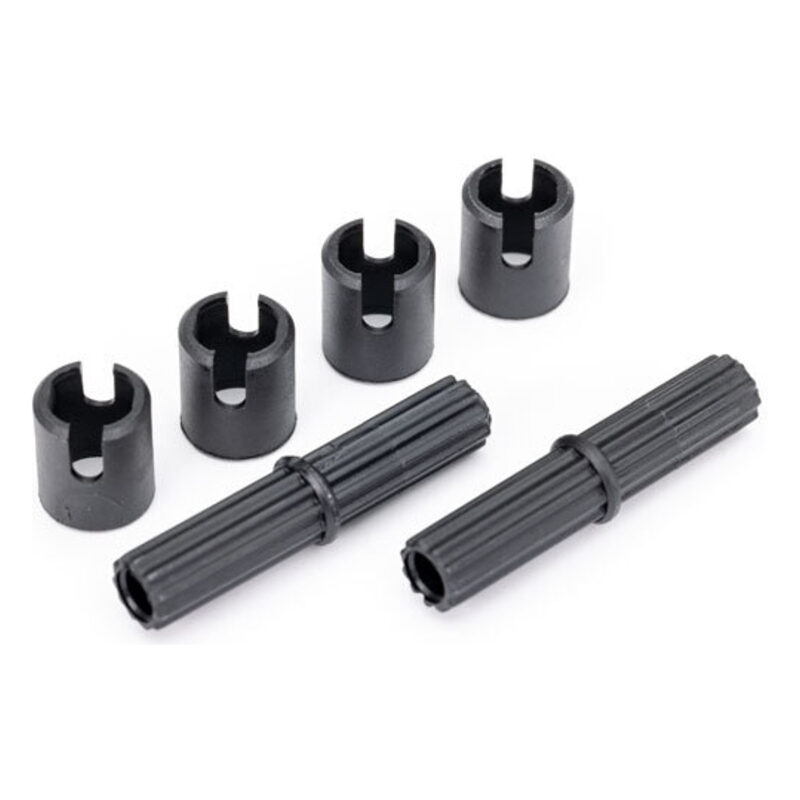 Traxxas Center Half Shafts (2) & Drive Cups (4) TRA8139