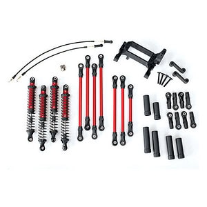 Traxxas TRX-4 Red Long Arm Lift Kit TRA8140R