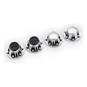Traxxas Chrome Wheel Center Caps (4) TRA8152