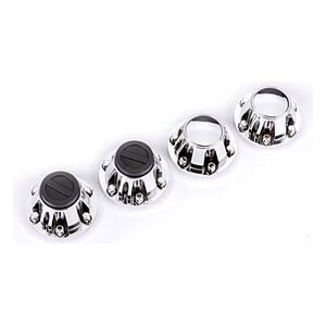 Traxxas Chrome Wheel Center Caps (4) TRA8164X