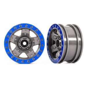 Traxxas 2.2in Blue TRX-4 Sport Wheels (2) TRA8180-BLUE
