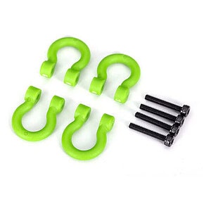 Traxxas Green Bumper D-Rings with Screws TRA8234-GRN
