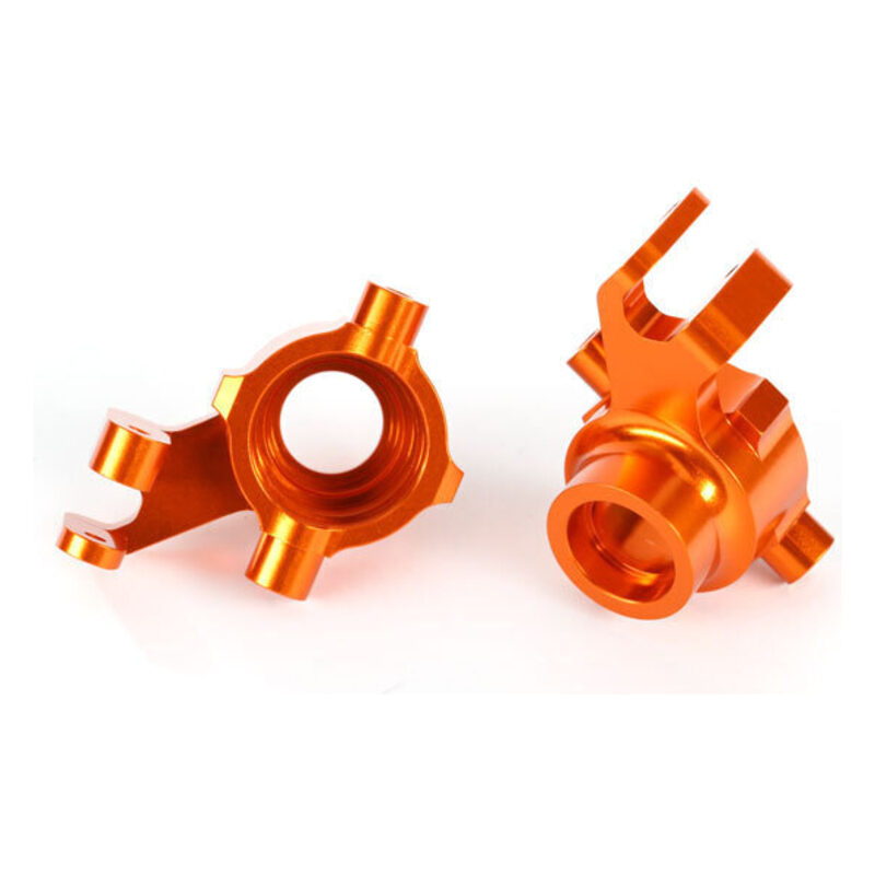 Traxxas Orange Aluminum Steering Blocks (L&R) TRA8937A - 8937a-jpg Traxxas Orange Aluminum Steering Blocks (L&R) TRA8937A