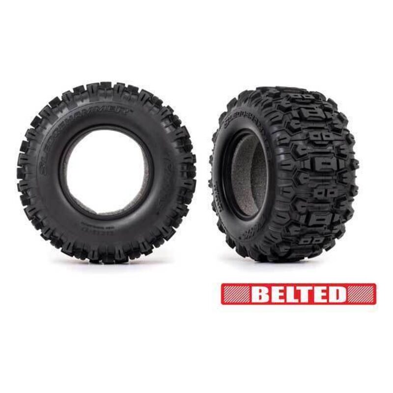 Traxxas Sledgehammer Belted 2.8in Tires w/ Foam Inserts (2) TRA8975 - 8975-jpg Traxxas Sledgehammer Belted 2.8in Tires w/ Foam Inserts (2) TRA8975