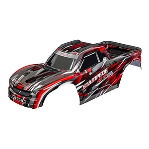 Traxxas Stampede 4X4 VXL Red Clipless Body TRA9014-RED
