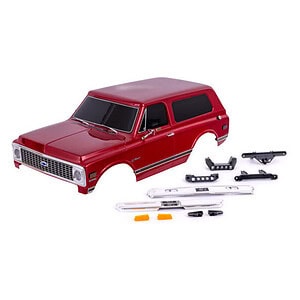 Traxxas TRX-4 1972 Chevrolet Blazer Red Clipless Body TRA9130-RED