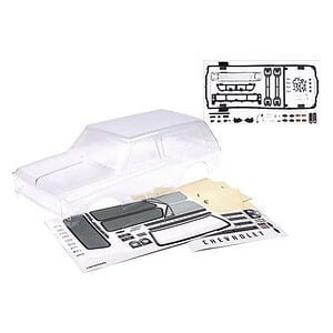 Traxxas TRX-4 1969 Chevrolet Blazer Clear Clipless Body TRA9131