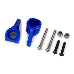 Traxxas Blue Extreme Heavy-Duty Steering Blocks (L&R) TRA9137-BLUE