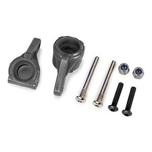 Traxxas Gray Extreme Heavy-Duty Steering Blocks (L&R) TRA9137-GRAY