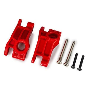 Traxxas Red Extreme Heavy-Duty Stub Axle Carriers (L&R) TRA9150-RED