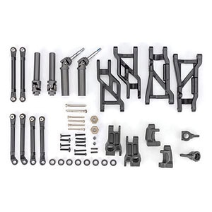 Traxxas Black Extreme HD Driveline and Suspension Upgrade Kit TRA9181