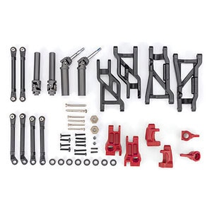 Traxxas Red Extreme HD Driveline and Suspension Upgrade Kit TRA9181-RED