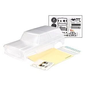 Traxxas TRX-4 1979 Ford Bronco Clipless Body (Clear) Kit TRA9240