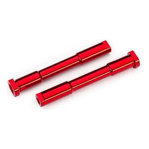 Traxxas Red Aluminum Steering Bellcrank Posts (2) TRA9525-RED