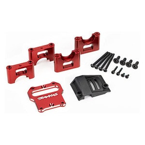 Traxxas Red Aluminum Center Differential Mount TRA9584R