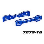 Traxxas Blue 7075-T6 Aluminum Sledge Front Tie Bars TRA9629
