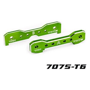 Traxxas Green 7075-T6 Aluminum Sledge Front Tie Bars TRA9629G