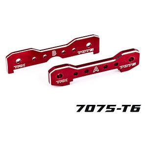 Traxxas Red 7075-T6 Aluminum Sledge Front Tie Bars TRA9629R