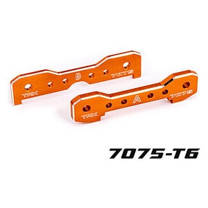 Traxxas Orange 7075-T6 Aluminum Sledge Front Tie Bars TRA9629T