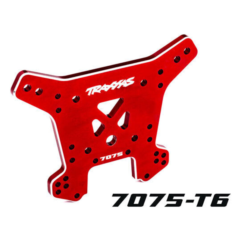Traxxas Red 7075-T6 Aluminum Sledge Rear Shock Tower TRA9638R - 9638r-jpg Traxxas Red 7075-T6 Aluminum Sledge Rear Shock Tower TRA9638R
