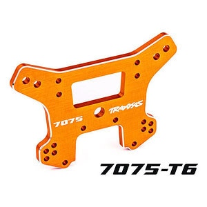 Traxxas Orange 7075-T6 Aluminum Sledge Front Shock Tower TRA9639T
