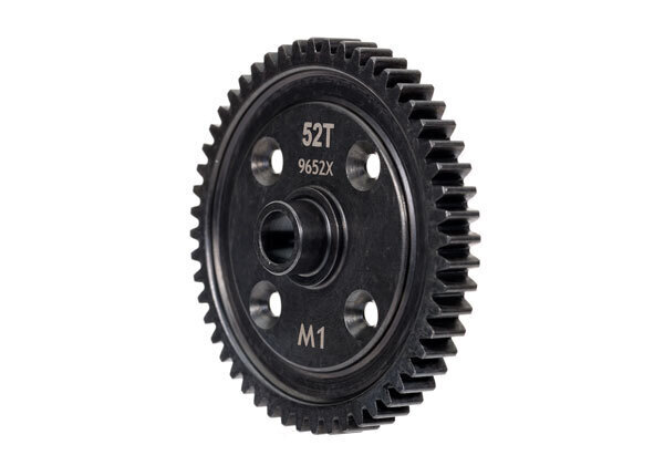Traxxas 52-Tooth Machined Steel Spur Gear (1.0 Mod) TRA9652X - 9652x-jpg Traxxas 52-Tooth Machined Steel Spur Gear (1.0 Mod) TRA9652X