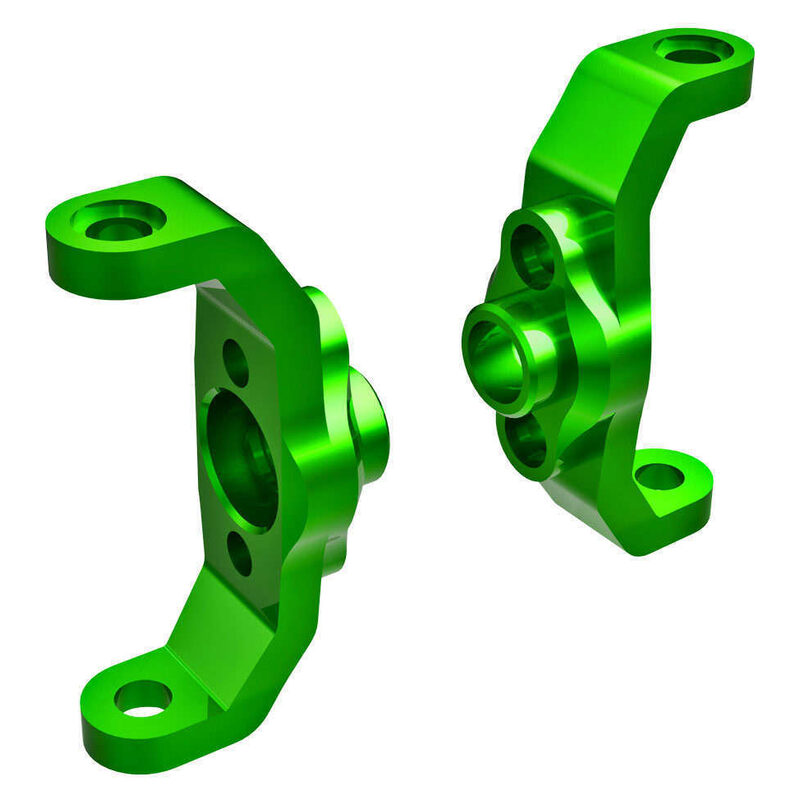 Traxxas Green Aluminum Caster Blocks (L&R) TRA9733-GRN - 9733-grn-jpg Traxxas Green Aluminum Caster Blocks (L&R) TRA9733-GRN
