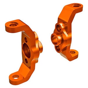 Traxxas Orange Aluminum Caster Blocks (L&R) TRA9733-ORNG