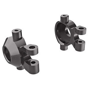 Traxxas Gray Aluminum Caster Blocks (L&R) TRA9737-GRAY