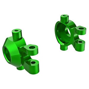 Traxxas Green Aluminum Caster Blocks (L&R) TRA9737-GRN