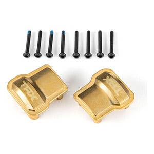 Traxxas Brass Axle Covers (2) TRA9787