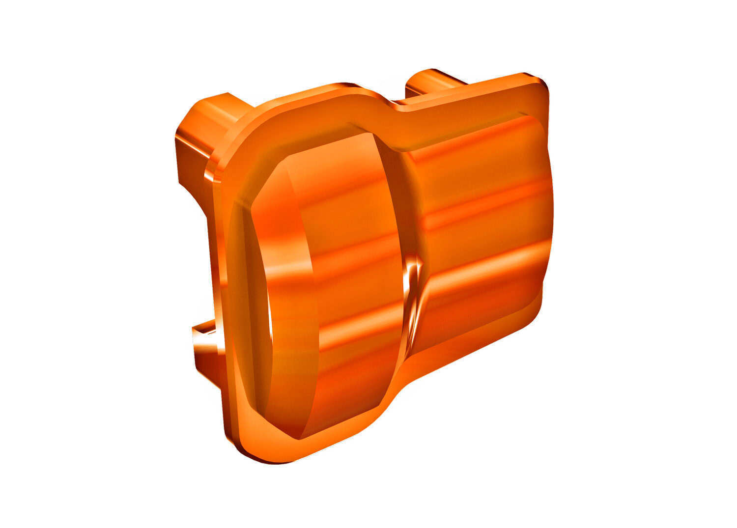 Traxxas Orange Aluminum Axle Covers (2) TRA9787-ORNG