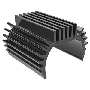 Traxxas Titan 180 Gray Aluminum Heat Sink TRA9793-GRAY