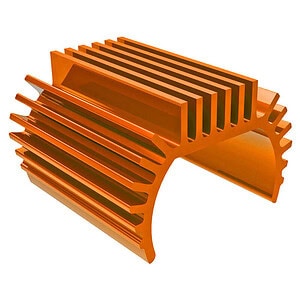 Traxxas Titan 180 Orange Aluminum Heat Sink TRA9793-ORNG